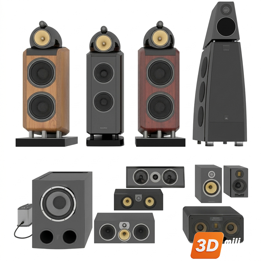 Audio tech 3D Models